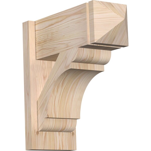 Ekena Millwork Olympic Smooth Arts and Crafts Outlooker, Douglas Fir, 7 1/2"W x 18"D x 18"H OUT08X18X18OLY03SDF - main